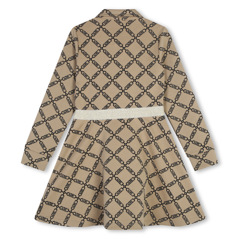 Long-Sleeved Zip-Up Dress MICHAEL KORS 
                    GIRL