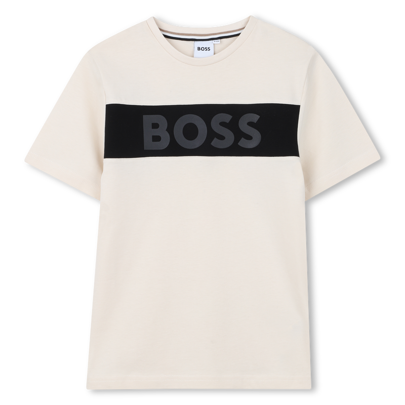 Cotton T-shirt and shorts BOSS 
                    BOY