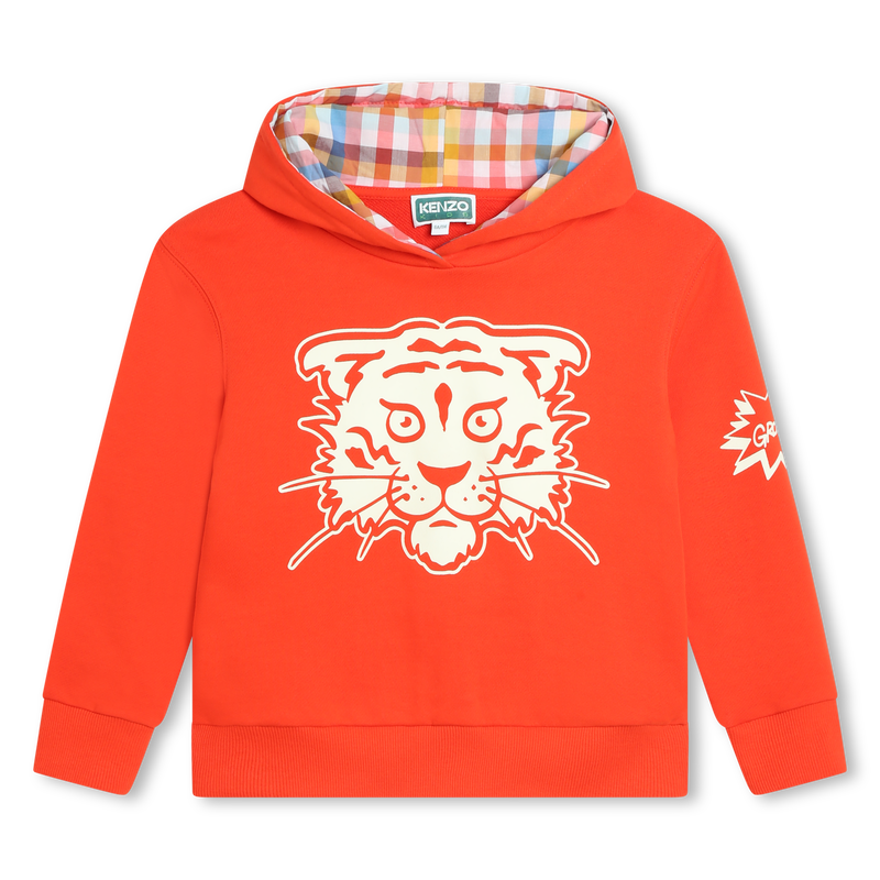 Lined hood sweatshirt KENZO KIDS 
                    BOY