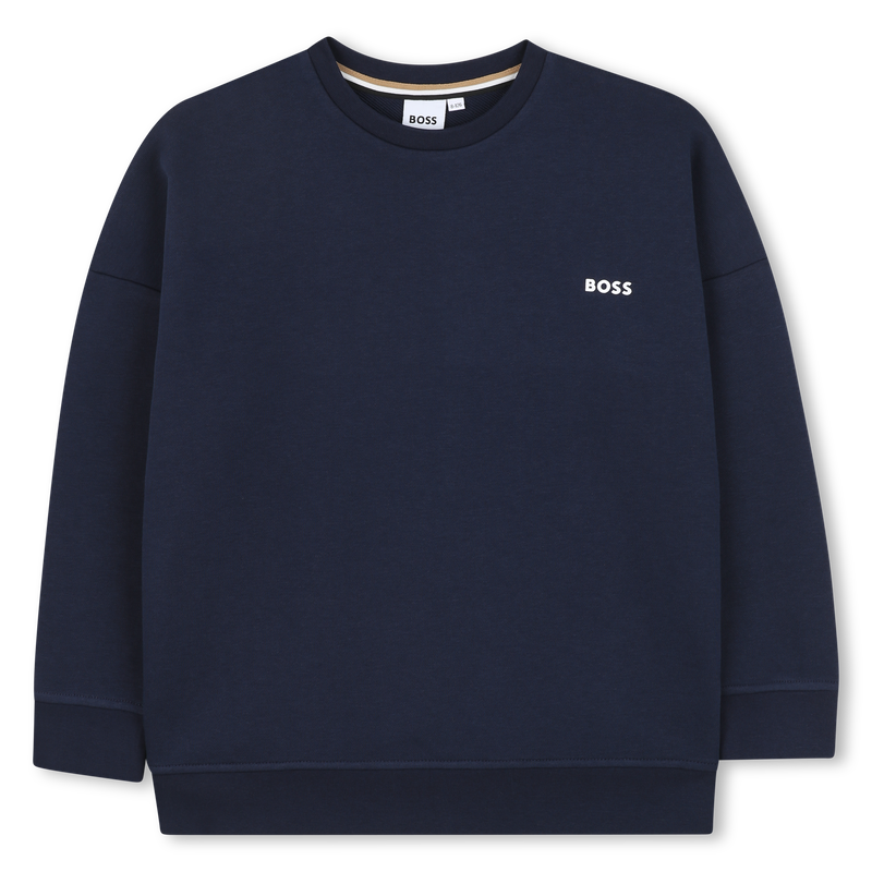 Plain round-neck sweatshirt BOSS 
                    BOY