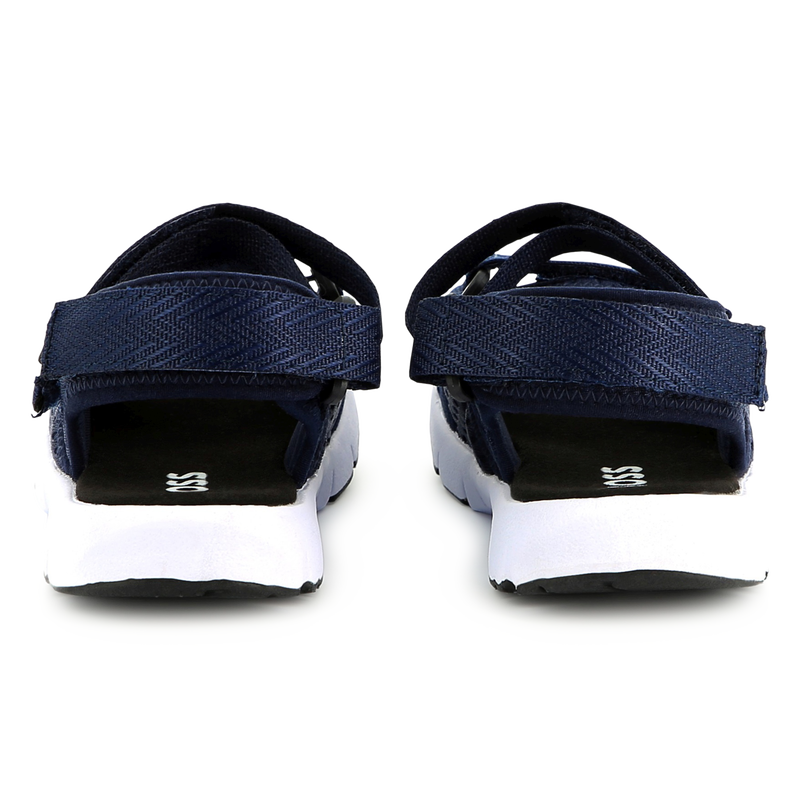 Velcro canvas sandals BOSS 
                    BOY