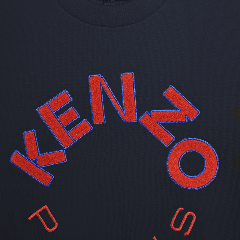 Cotton fleece sweatshirt KENZO KIDS 
                    UNISEX