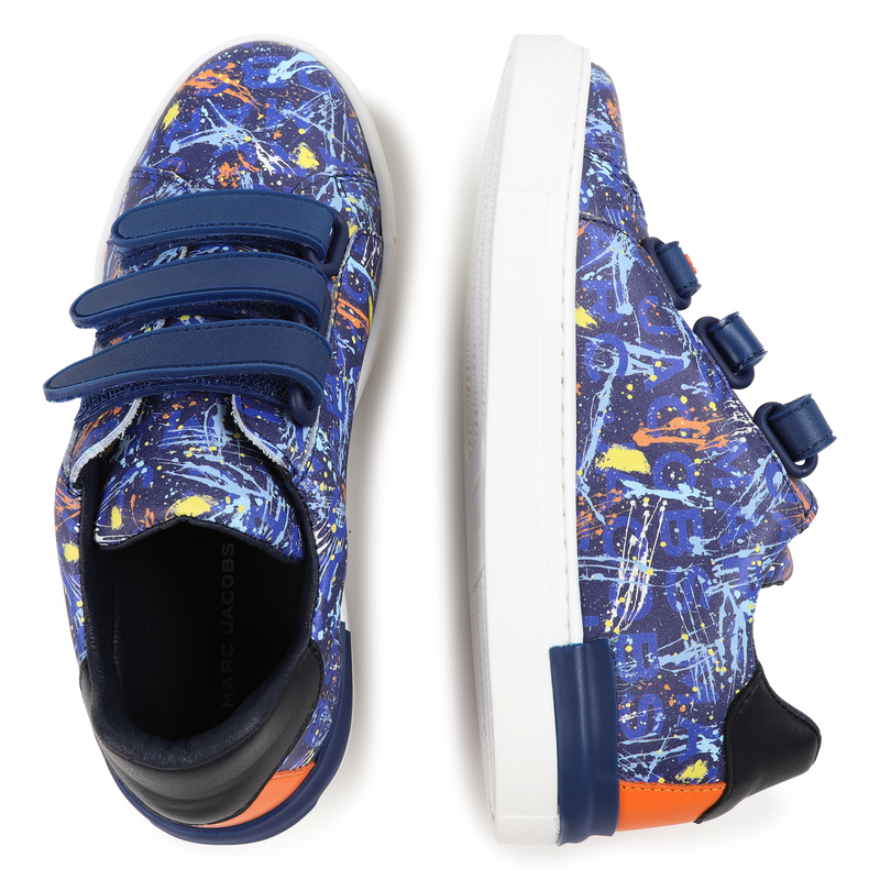 Leather velcro sneakers THE MARC JACOBS 
                    BOY