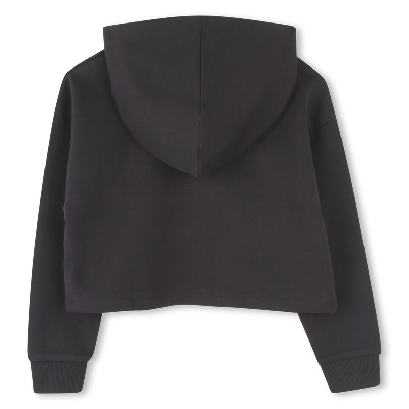 Cropped fleece sweatshirt THE MARC JACOBS 
                    GIRL