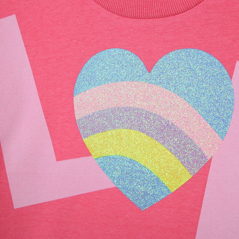 Graphic long-sleeve BILLIEBLUSH 
                    GIRL