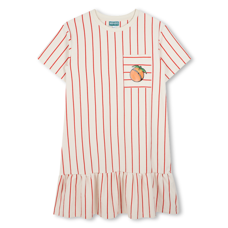 Print cotton dress KENZO KIDS 
                    GIRL