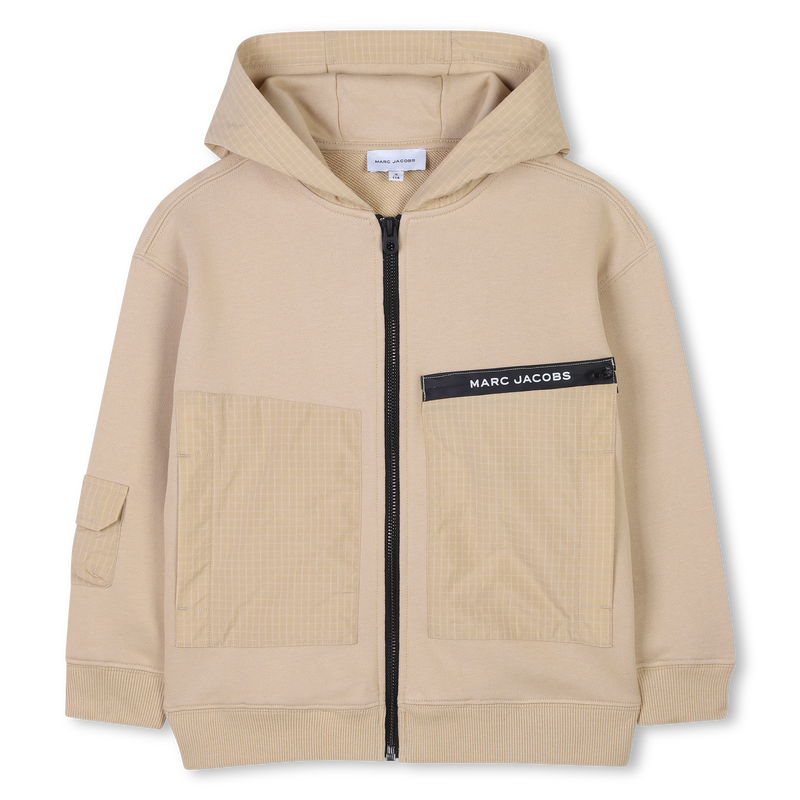 Multi-pocket sweatshirt THE MARC JACOBS 
                    BOY
