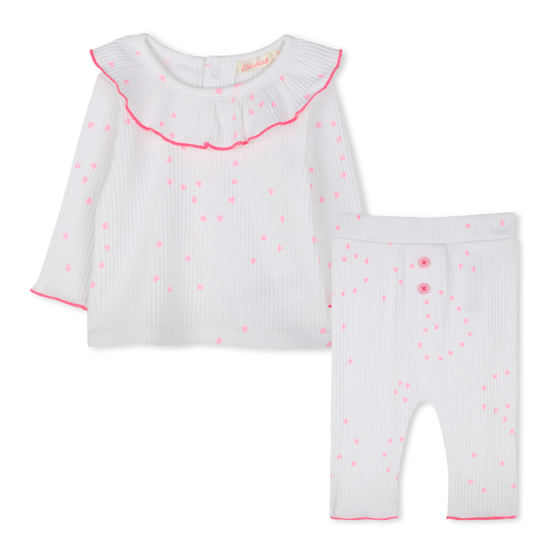 Frilled T-shirt and leggings BILLIEBLUSH 
                    GIRL
