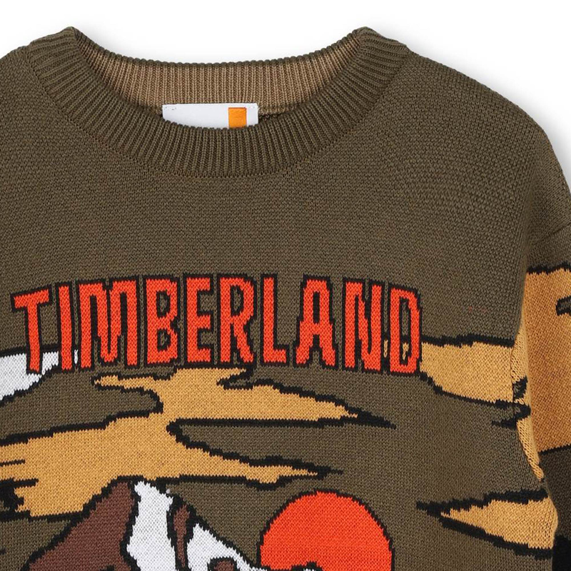 Cotton & Wool Sweater TIMBERLAND 
                    BOY