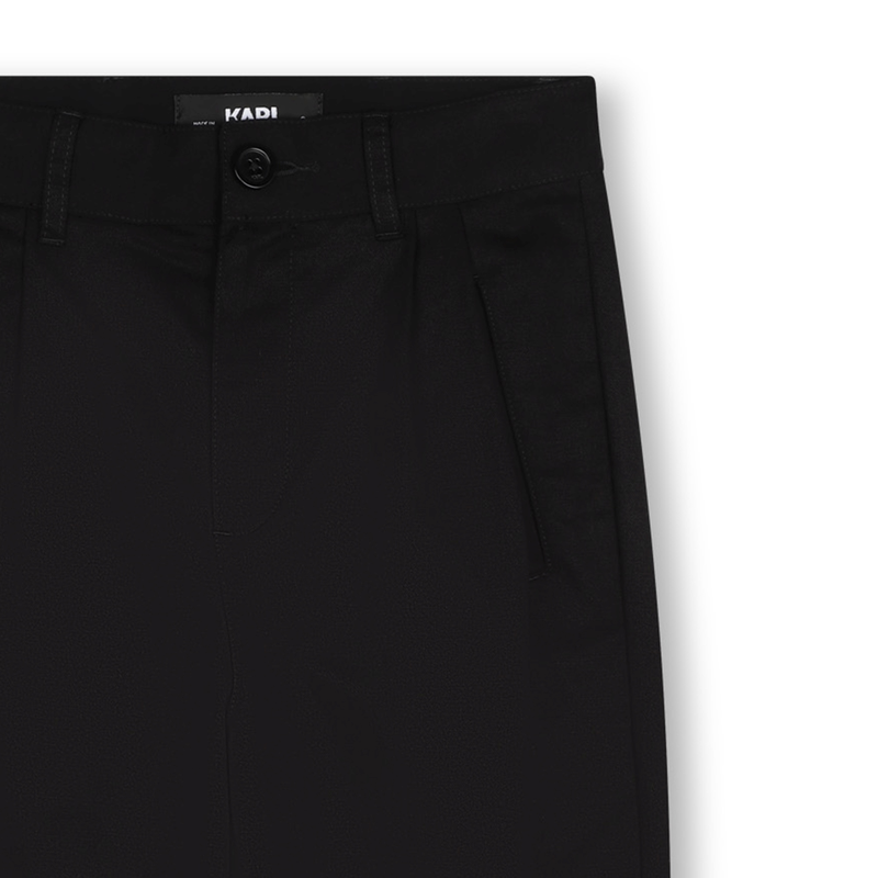 Pleated Trousers KARL LAGERFELD KIDS 
                    BOY