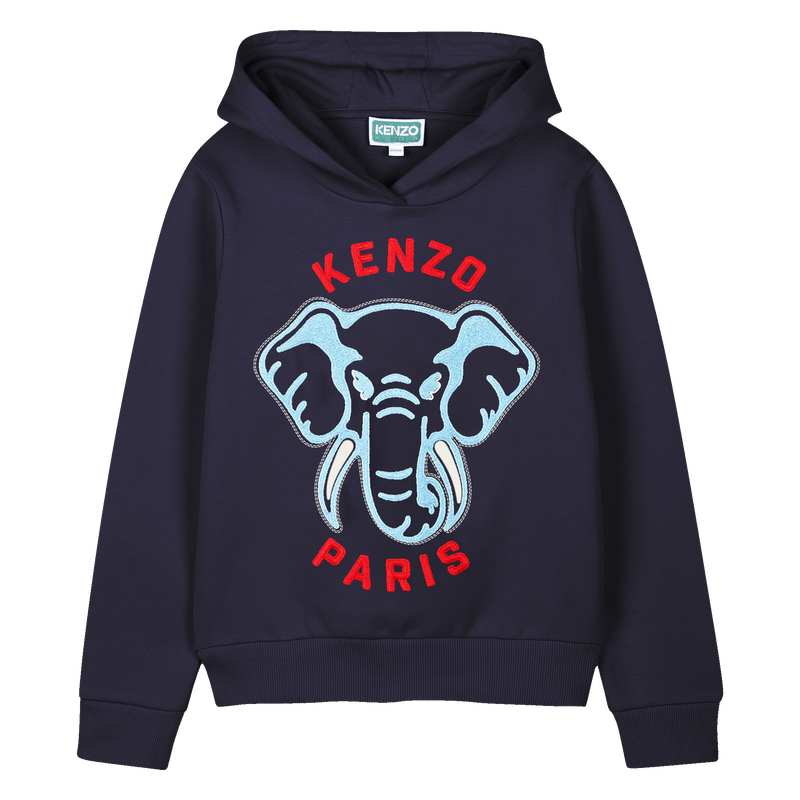 Hooded elephant sweatshirt KENZO KIDS 
                    BOY