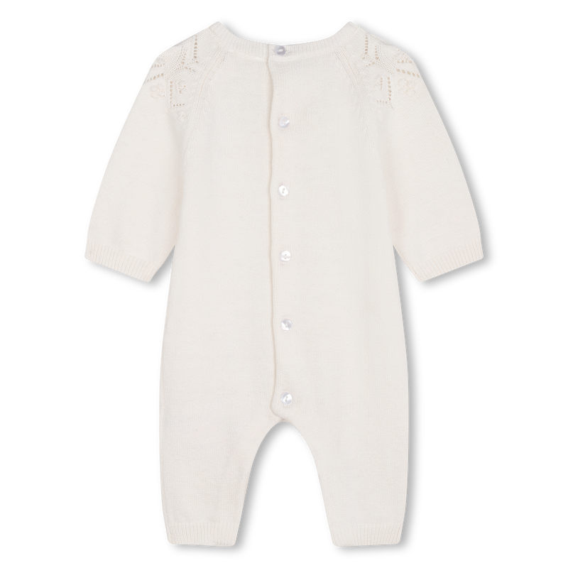 Plain Knit Playsuit CARREMENT BEAU 
                    GIRL