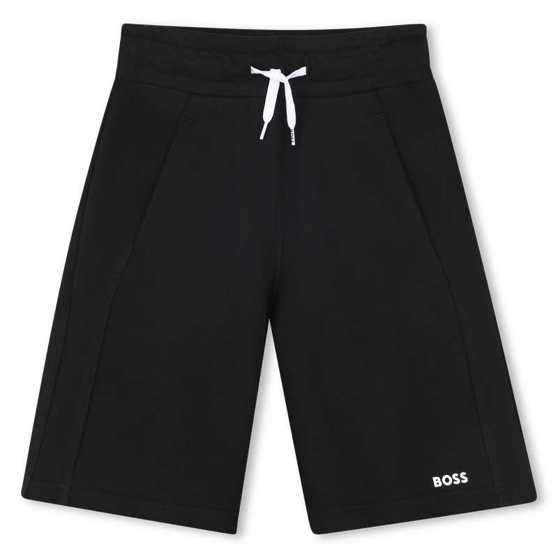 Plain fleece Bermuda shorts BOSS 
                    BOY