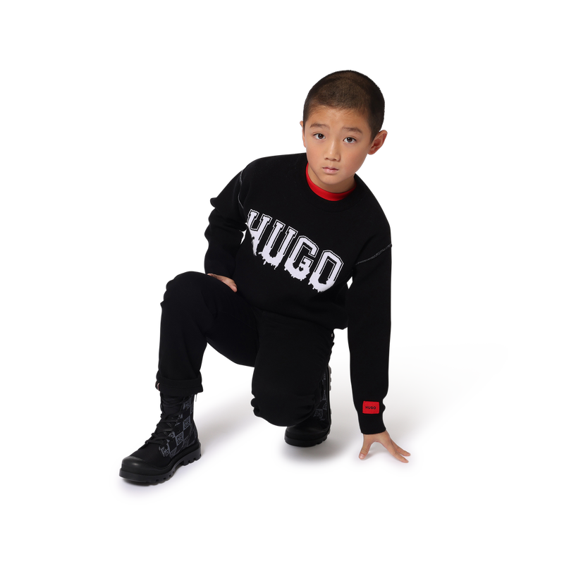 Round-Neck Sweater HUGO 
                    BOY