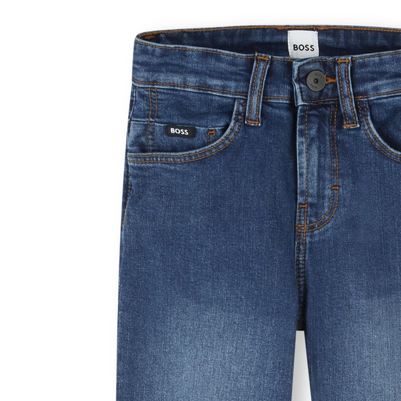 Straight-Cut 5-Pocket Jeans BOSS 
                    BOY