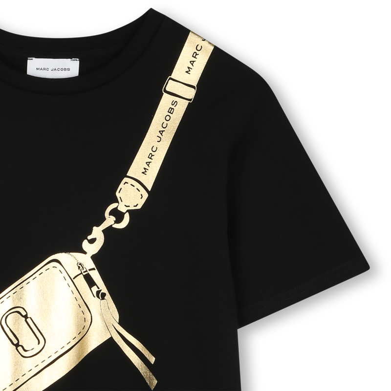 Short-sleeved cotton dress THE MARC JACOBS 
                    GIRL
