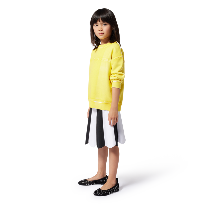 Striped party skirt THE MARC JACOBS 
                    GIRL
