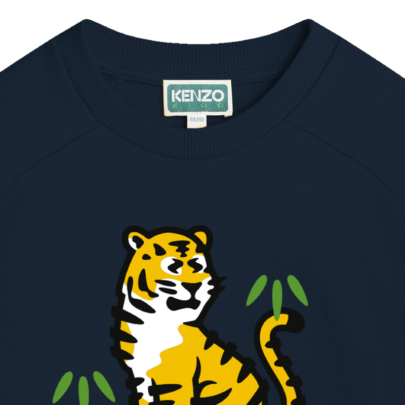 Cotton fleece sweatshirt KENZO KIDS 
                    BOY