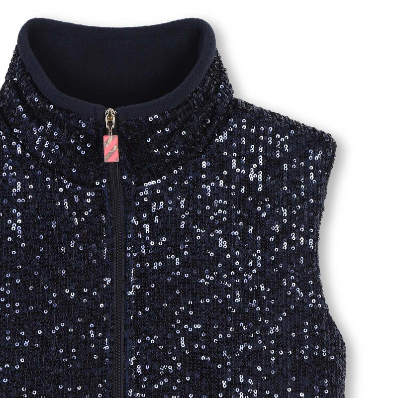 Sleeveless Sequin Puffer BILLIEBLUSH 
                    GIRL