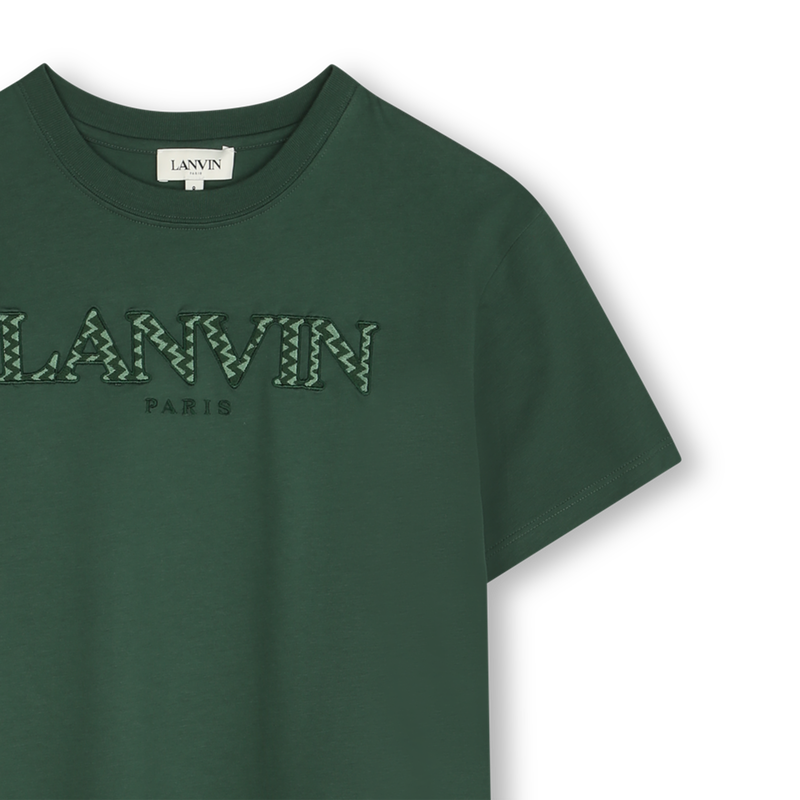Short-sleeved T-shirt dress LANVIN 
                    GIRL