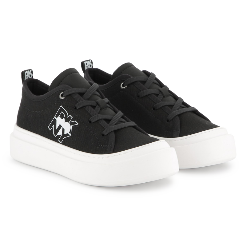 Lace-up canvas sneakers DKNY 
                    GIRL