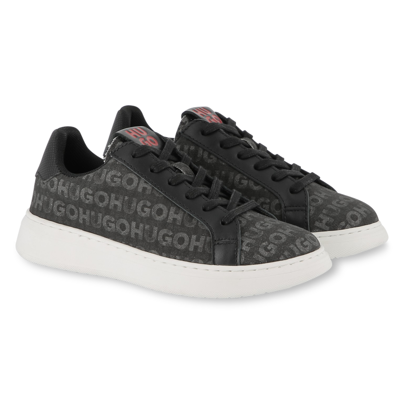 Printed lace-up sneakers HUGO 
                    BOY