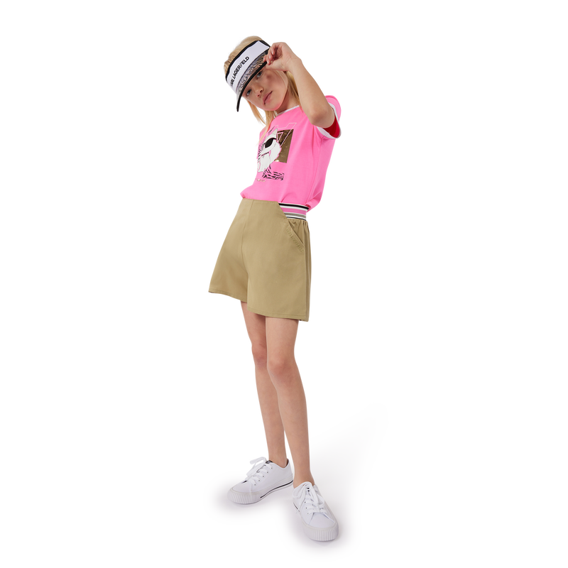 Decorative Shorts KARL LAGERFELD KIDS 
                    GIRL