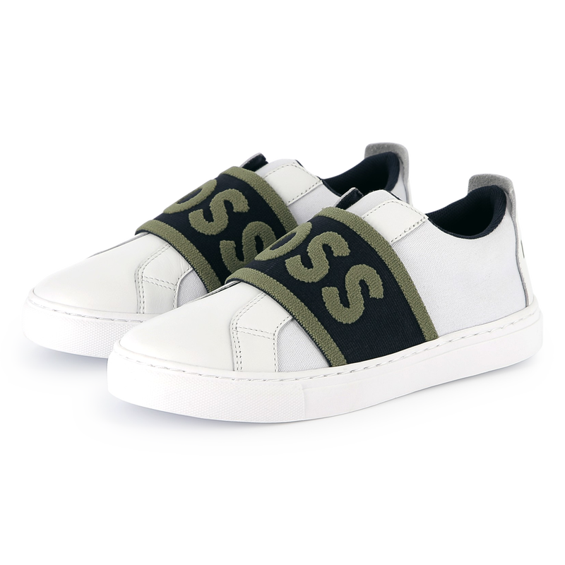 Two-tone slip-on sneakers BOSS 
                    BOY