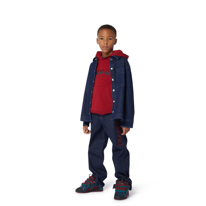 Embroidered Logo Jeans LANVIN 
                    BOY