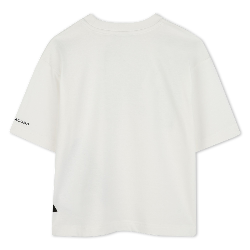 Two-tone cotton T-shirt THE MARC JACOBS 
                    BOY