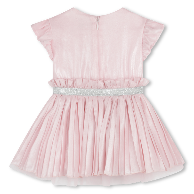 Pleated Party Dress KARL LAGERFELD KIDS 
                    GIRL