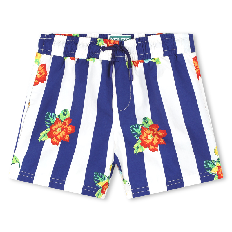 Stripy swimming shorts KENZO KIDS 
                    BOY