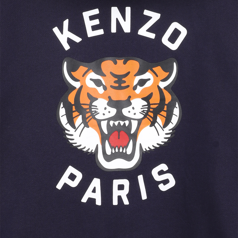 Fleece tracksuit cardigan KENZO KIDS 
                    BOY