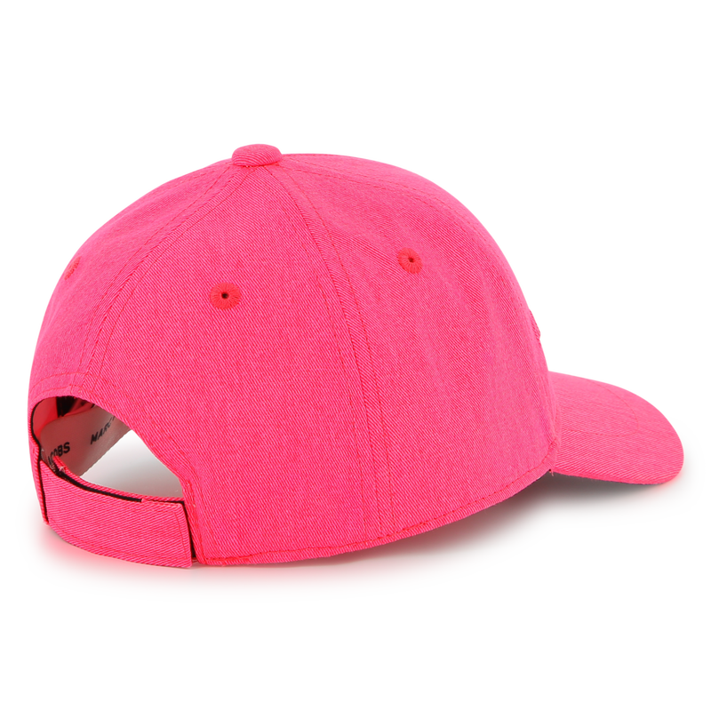 Adjustable cotton baseball cap THE MARC JACOBS 
                    GIRL