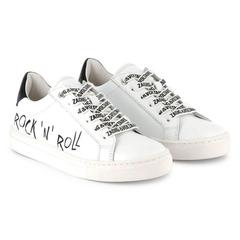 Leather lace-up sneakers ZADIG & VOLTAIRE 
                    BOY