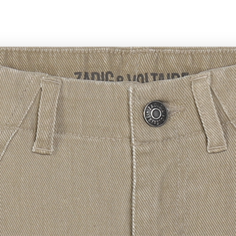 Cotton Twill Pants ZADIG & VOLTAIRE 
                    BOY