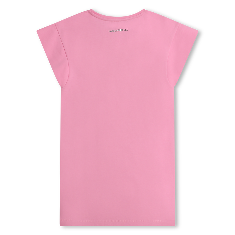 Straight Printed Dress KARL LAGERFELD KIDS 
                    GIRL