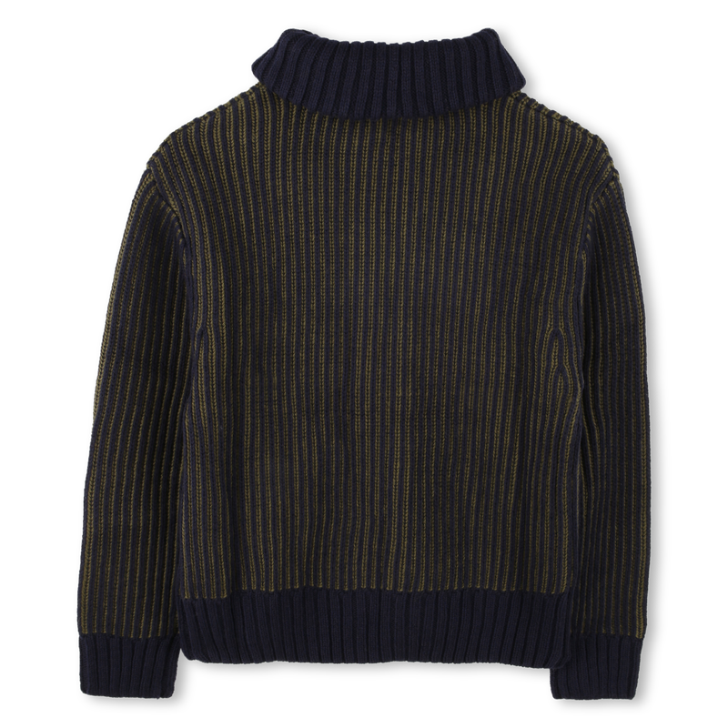 Zip-Up Knit Cardigan TIMBERLAND 
                    BOY