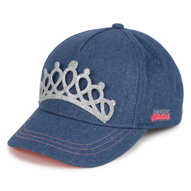 Sequined Denim Baseball Cap BILLIEBLUSH 
                    GIRL