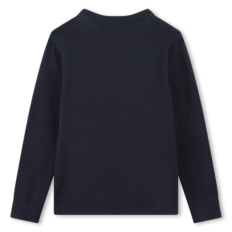 Knitted Cotton Sweater TIMBERLAND 
                    BOY
