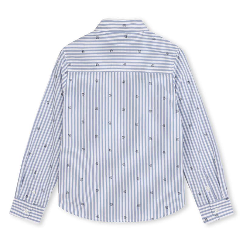 Long-Sleeved Cotton Shirt BOSS 
                    BOY