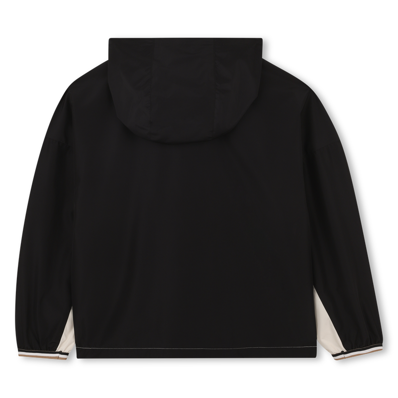 Two-tone hooded windbreaker BOSS 
                    BOY
