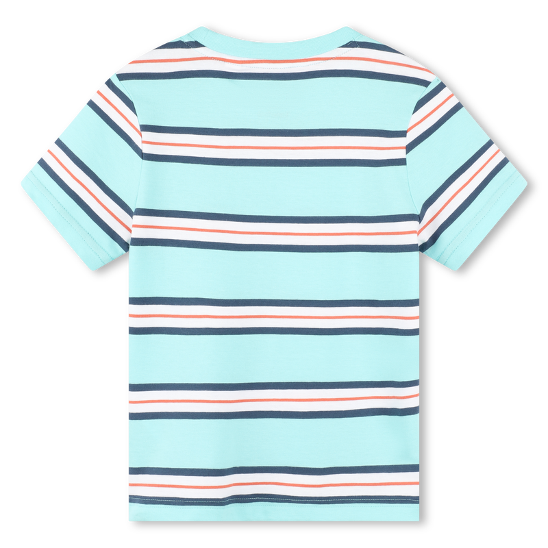 Striped Cotton T-Shirt TIMBERLAND 
                    BOY