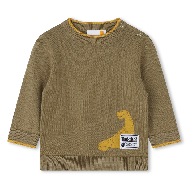 Dinosaur Knit Sweater TIMBERLAND 
                    BOY