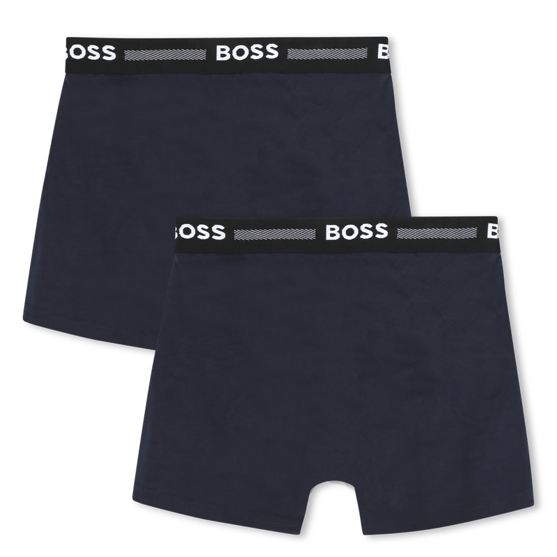 Set of 2 cotton boxer shorts BOSS 
                    BOY
