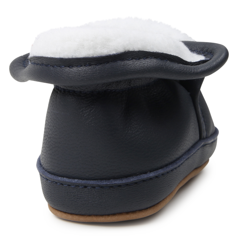 Elasticated Leather Slippers BOSS 
                    UNISEX