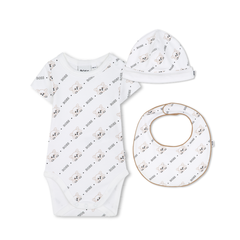Three-piece newborn set BOSS 
                    UNISEX