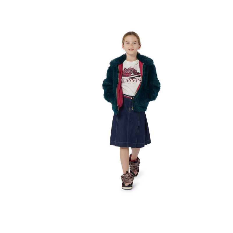 Sneaker Print T-Shirt LANVIN 
                    GIRL