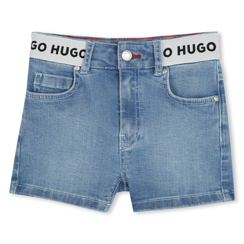 Denim shorts with pockets HUGO 
                    GIRL