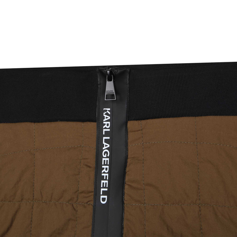 Padded cotton skirt KARL LAGERFELD KIDS 
                    GIRL